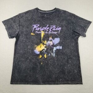 Prince Purple Rain‎ Shirt Mens XL Graphic Tee Paisley Park Rock Music Band